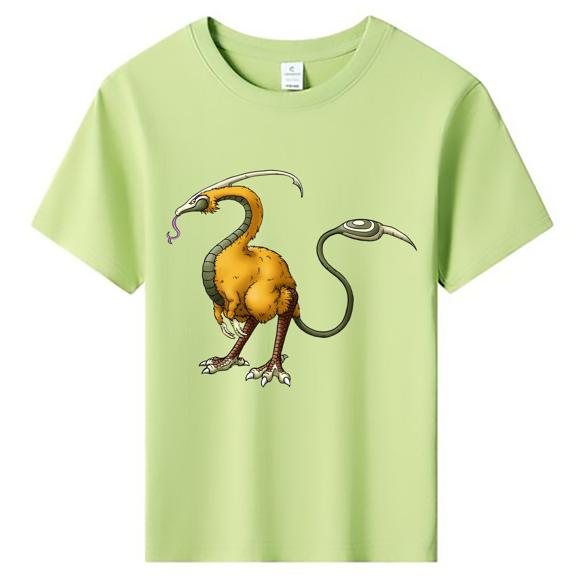 （画像用） ドラゴンクエスト Doragon Kuesuto Dragon Quest 綿100％キッズTシャツ（フロントプリント）